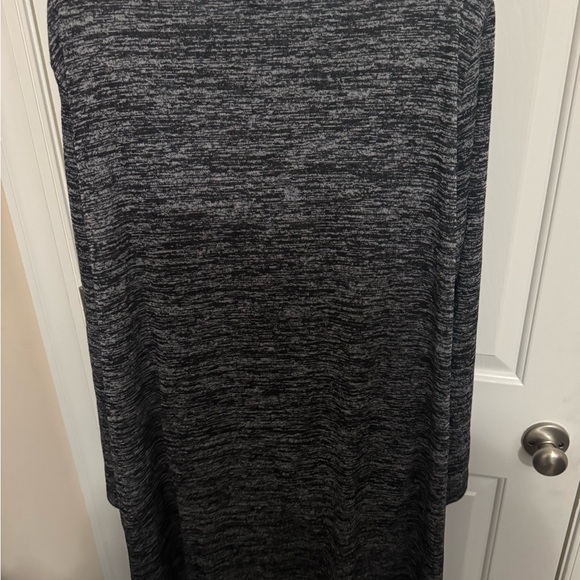 Onque Casual Woman's Graphic Sequined Bling Dress Peeking Santa Teacher Plus 2X - Picture 2 of 7